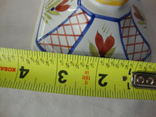Load image into Gallery viewer, Vintage Hand-Painted Porcelain Candlestick Holder by Henriot Quimper France
