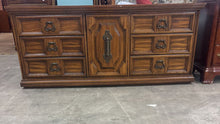 Load image into Gallery viewer, Vintage 1970s Nine Drawer Dresser
