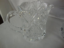 Load image into Gallery viewer, Vintage JG Durand France Cristal Au Plomb Creamer and Sugar with Lid Set
