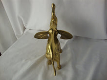 Load image into Gallery viewer, Vintage Solid Brass Trunk Up Elephant Figurine
