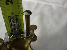 Load image into Gallery viewer, Vintage Weathered Brass Pull Arm Urn Shape Door Knocker
