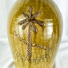 Load image into Gallery viewer, Double Signed Marvin Bailey Folk Art Pottery Yellow Speckle SC Dispensary Pottery Bottle Jug
