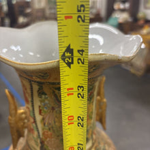 Load image into Gallery viewer, Tall Asian Gold Pheasant Vase
