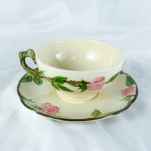 Load image into Gallery viewer, Vintage Franciscan USA Desert Rose Teacup and Saucer Set
