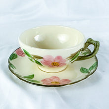 Load image into Gallery viewer, Vintage Franciscan USA Desert Rose Teacup and Saucer Set
