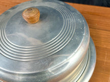 Load image into Gallery viewer, Vintage "Kr... Enduring" Metal Cake Plate and Dome
