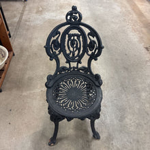 Load image into Gallery viewer, Black Cast Iron Chairs
