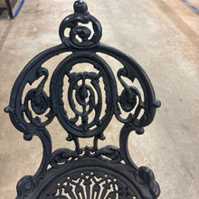 Load image into Gallery viewer, Black Cast Iron Chairs
