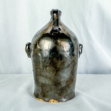 Load image into Gallery viewer, Signed Marvin Bailey Mini Metallic Ugly Face Jug with Cigar
