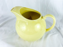 Load image into Gallery viewer, Vintage Lu-Ray Pastels USA Sunshine Yellow Ball Ceramic Pitcher
