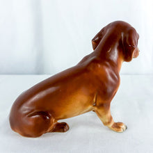 Load image into Gallery viewer, Vintage Ceramic Dachshund Dog Sculpture
