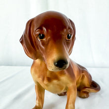 Load image into Gallery viewer, Vintage Ceramic Dachshund Dog Sculpture
