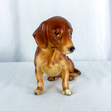 Load image into Gallery viewer, Vintage Ceramic Dachshund Dog Sculpture
