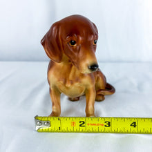 Load image into Gallery viewer, Vintage Ceramic Dachshund Dog Sculpture
