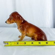 Load image into Gallery viewer, Vintage Ceramic Dachshund Dog Sculpture
