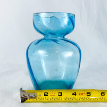 Load image into Gallery viewer, Vintage Blue Hyacinth/Crocus Bulb Forcing Glass Vase
