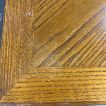 Load image into Gallery viewer, Oak End Table, False Drawer
