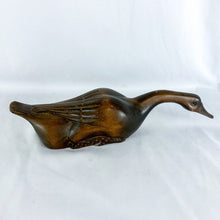 Load image into Gallery viewer, Vintage Carved Wooden Duck
