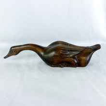 Load image into Gallery viewer, Vintage Carved Wooden Duck
