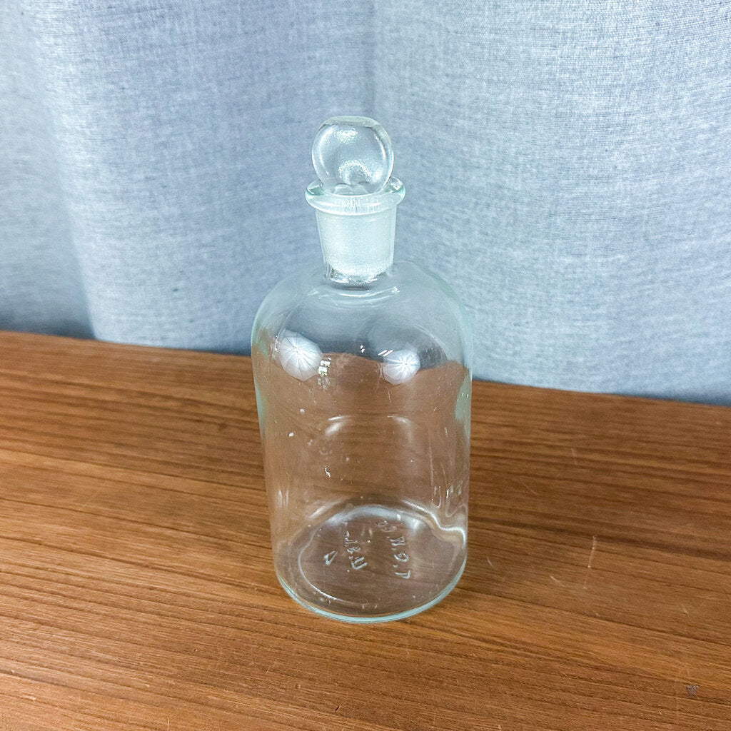 Vintage TCW Co. 500 ML Apothecary Bottle