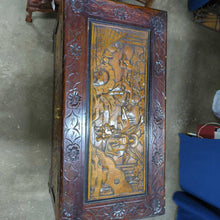 Load image into Gallery viewer, Cherub Carved Chest/Trunk
