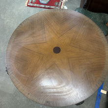 Load image into Gallery viewer, Antique Satinwood &amp; Rosewood Carved End Table
