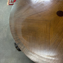 Load image into Gallery viewer, Antique Satinwood &amp; Rosewood Carved End Table
