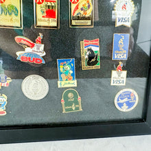 Load image into Gallery viewer, 1996 Framed Atlanta USA Olympic Games Pin Display
