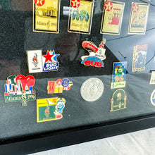 Load image into Gallery viewer, 1996 Framed Atlanta USA Olympic Games Pin Display
