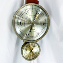 Load image into Gallery viewer, 1960s Airguide Mahogany Model 256 Eagle Banjo-Style Weather Station
