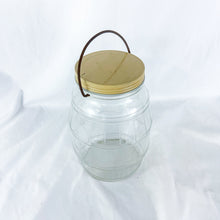 Load image into Gallery viewer, Vintage One Gallon Lidded Pickle Jar with Handle
