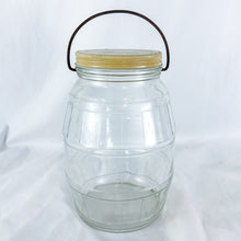 Load image into Gallery viewer, Vintage One Gallon Lidded Pickle Jar with Handle
