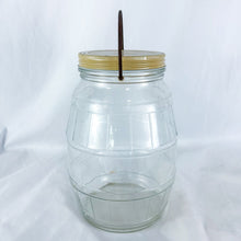 Load image into Gallery viewer, Vintage One Gallon Lidded Pickle Jar with Handle
