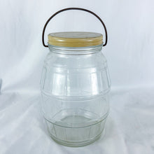 Load image into Gallery viewer, Vintage One Gallon Lidded Pickle Jar with Handle
