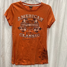 Load image into Gallery viewer, Harley Davidson, Large, Womens, Orange, Casper WY
