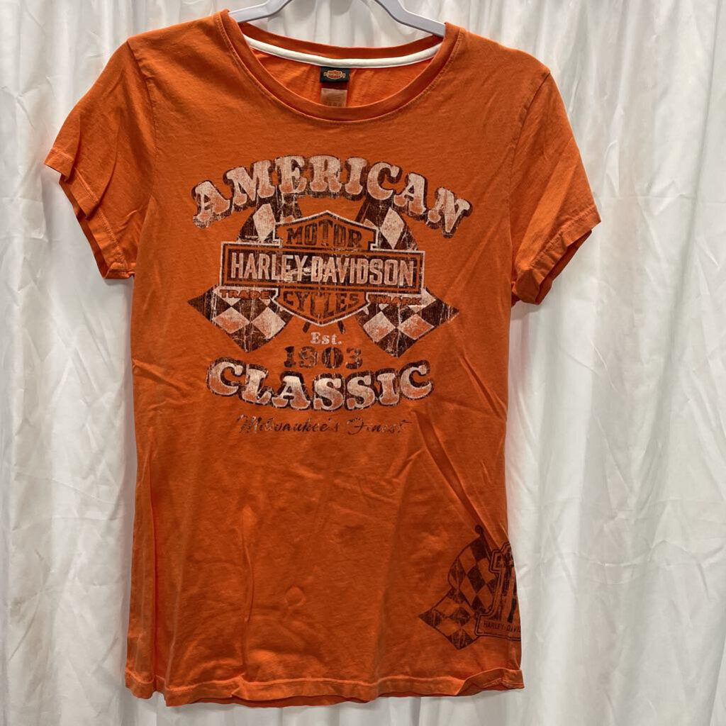 Harley Davidson, Large, Womens, Orange, Casper WY