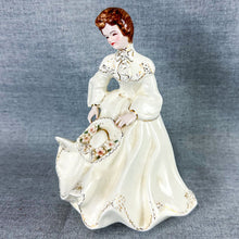 Load image into Gallery viewer, Vintage Florence Ceramics Grace White Dress Figurine
