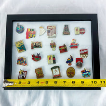 Load image into Gallery viewer, 1996 Atlanta Summer Olympics Coca-Cola Framed Pin Display
