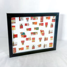 Load image into Gallery viewer, 1988 Framed Coca-Cola Seoul Korea Olympics Pin Display
