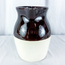 Load image into Gallery viewer, Vintage Brown &amp; Tan Stoneware Pitcher
