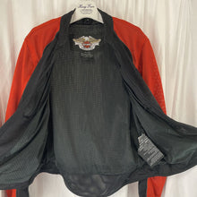 Load image into Gallery viewer, Harley Davidson, Men&#39;s Mesh, Orange and Black, Medium
