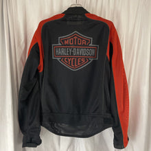 Load image into Gallery viewer, Harley Davidson, Men&#39;s Mesh, Orange and Black, Medium

