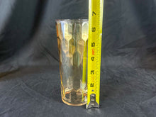 Load image into Gallery viewer, Vintage Tall Peach Luster Tumbler Glass
