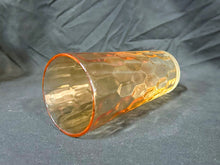 Load image into Gallery viewer, Vintage Tall Peach Luster Tumbler Glass
