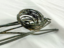 Load image into Gallery viewer, Vintage Art Deco Wire Nest Basket Decor
