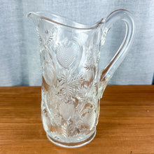 Load image into Gallery viewer, Vintage Mosser &quot;Inverted Strawberry&quot; Glass Water Pitcher
