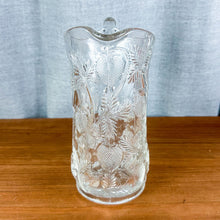 Load image into Gallery viewer, Vintage Mosser &quot;Inverted Strawberry&quot; Glass Water Pitcher
