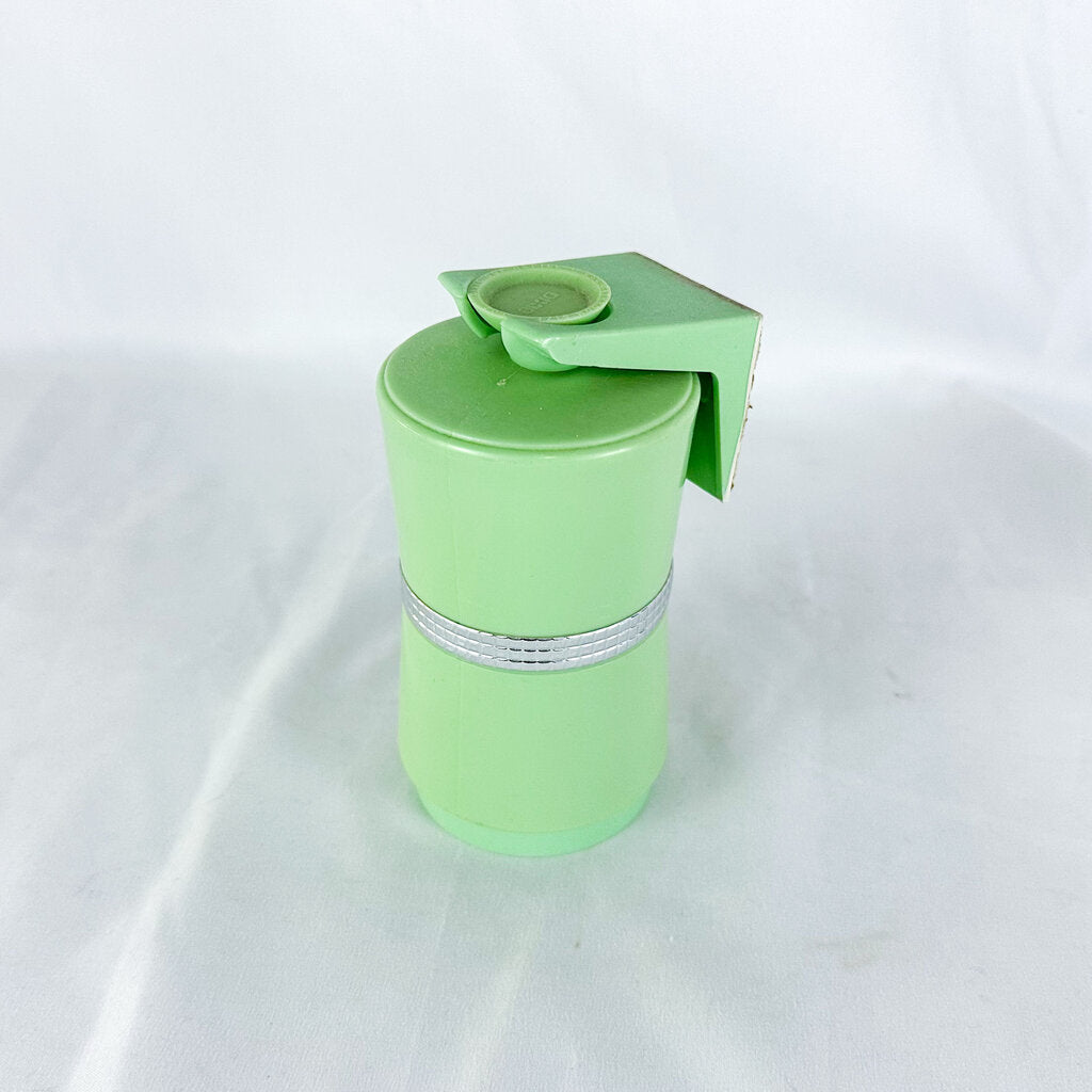 Vintage Dixie Mid-Century Atomic Mint Green Bathroom Cup Dispenser