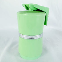 Load image into Gallery viewer, Vintage Dixie Mid-Century Atomic Mint Green Bathroom Cup Dispenser
