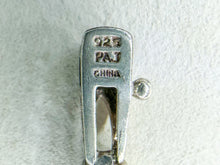 Load image into Gallery viewer, Bracelet, Sterling Silver, Various Gemstones, Marked PAJ China
